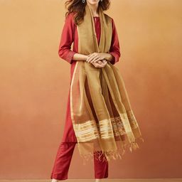 Fabindia Woven Design Dupatta-image-40