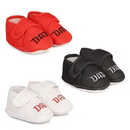 Dhairya Collection Unisex Kids Cotton Booties-52