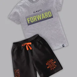 BAESD Boys Printed T-shirt with Shorts-image-67