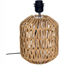 Homesake Red Metal Industrial Cylindrical Shaped Table Lamp with Bulb image 5