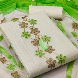 Suha Unstitched Dress Material-picture-9