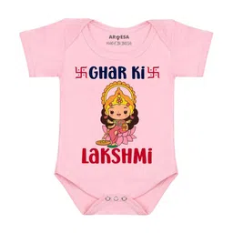 Arvesa My First Diwali Printed Bodysuit-86