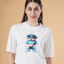 BAESD Women Graphic Printed Regular Fit T-shirt-image-89