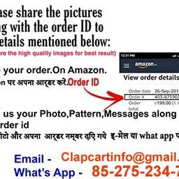 Clapcart Customized/Personalized On Rubber Base Mat Finish Mouse Pad for PC/Laptop - (Your Own Logo, Text Or Photo) image 2