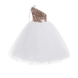 Shahina Fashion Girls Sequined Net Dress-picture-15