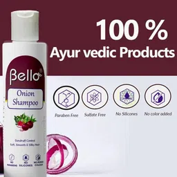 Bello Dandruff Control Onion Shampoo -100ml image 2