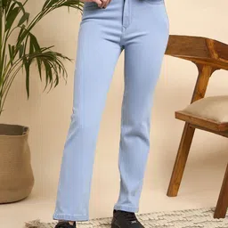Mast & Harbour Women Mid-Rise Stretchable Slim Fit Jeans-picture-11