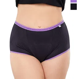 SuperBottoms Pack Of 3 High-Rise Period Briefs-image-75