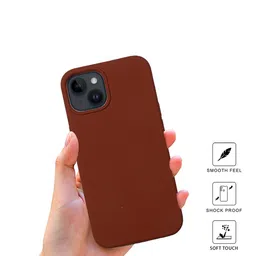 SPRIG Solid Printed iPhone 14 Plus Back Case Mobile Accessories image 5