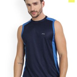 FTX Pack Of 2 Colourblocked Round Neck Gym Vests 709-5_709-10-S-picture-28