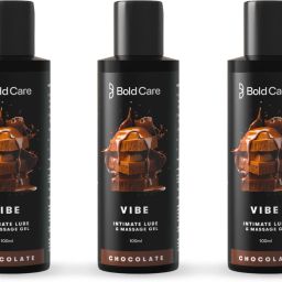 Chocolate Flavored Intimate Lube & Massage Gel - Water Based Formula Lubricant-image-34
