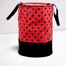 BB BACKBENCHERS Printed Round Laundry Basket-image-16