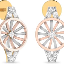 PC Jeweller The Dallin Yellow Gold 22kt Stud Earring-image-68