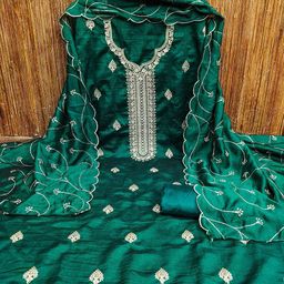 MANVAA Embellished Unstitched Dress Material-picture-20