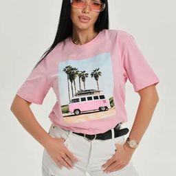 LULU & SKY Graphic Printed Round Neck Short Sleeves T-shirt-image-76