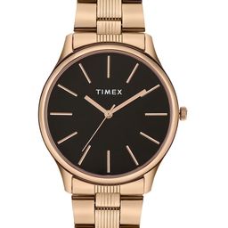 Timex Men Brass Embellished Dial & Stainless Steel Straps Analogue Watch TWTG73SMU04-16