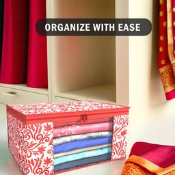 Aura Red Set of 6 Regular Multi-Utility Organisers image 4