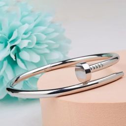 Honbon Stainless Steel Cuff Bracelet-20