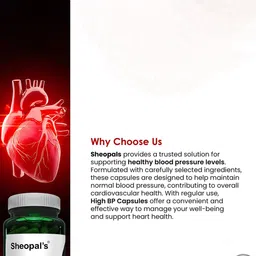 Sheopal's Set Of 2 Hyper Capsule For Hypertension Management- 60 Capsules Each image 2
