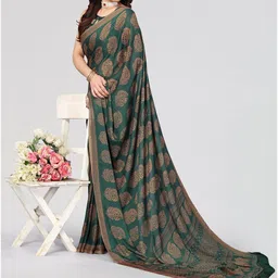 Moda Rapido Floral Poly Georgette Saree-picture-45