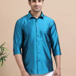 TATTVA Men Classic Slim Fit Casual Shirt-image-54