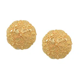 MEMOIR Gold-Plated Contemporary Studs-15