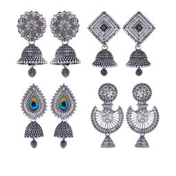 Sangria Alloy Silver-Plated Earrings-image-35