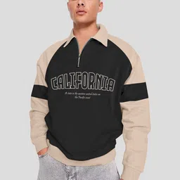 JUMPCUTS Men Printed Polo Collar T-shirt-image-97