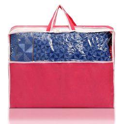 Kuber Industries Pink Set of 1 Regular Multi-Utility Organisers-11