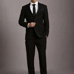 Louis Philippe Men Two Piece Suit-image-51