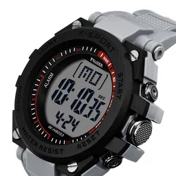FELIZER Men Dial & Straps Digital Multi Function Watch LSKA-9053-Grey image 2