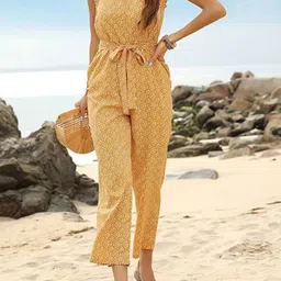 DressBerry Printed Basic Jumpsuit-image-26