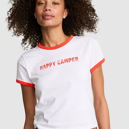 Victoria's Secret Women Drop-Shoulder Sleeves T-shirt-image-95