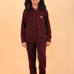 BAESD Girls Hooded Trendy Tracksuits-picture-12