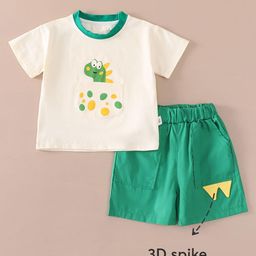 Hopscotch Boys Cream Clothing Set-picture-33