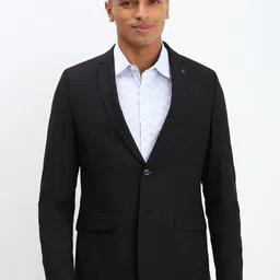 Allen Solly Slim-Fit Long Sleeve Single Breasted Blazers-picture-49