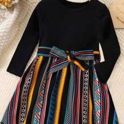 FLANZE Girls Black Dresses-image-76
