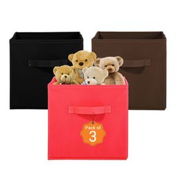 Kuber Industries Black Set of 3 Regular Multi-Utility Organisers-17