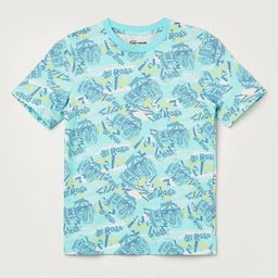Fame Forever by Lifestyle Boys Printed Round Neck Pure Cotton T-shirt-31