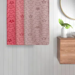 Myntra Elegant Homes Brown & Peach-Coloured 3 Printed Cotton 350 GSM Bath Towel-11