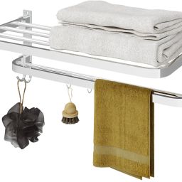 44 Silver Towel Holder-12