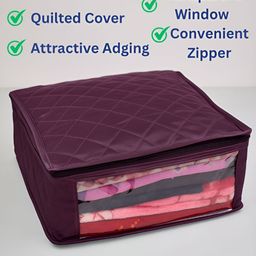 Fessist Purple Set of 5 Regular Drawer Organiser Organisers image 5