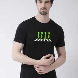 Friskers Men Graphic Printed Round Neck Cotton T-Shirt-image-69