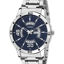 TARIDO Men Round Dial & Metal Bracelet Style Straps Analogue Watch TD1928SM04-image-10