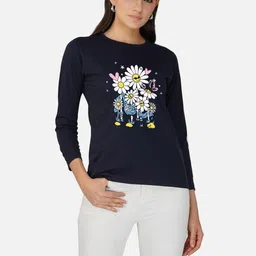 Moda Rapido Women Cotton Bio Finish Tshirts-picture-49