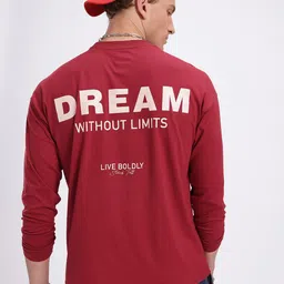glitchez Loud Script Printed Oversized Fit T-shirt-image-24