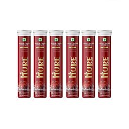 HURE THE PLANT FIX Set Of 6 Apple Cider Vinegar Tablets - 15 Tablets Each-2