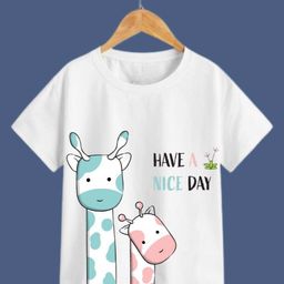itsmycostume Kids Graphic Printed Round Neck Cotton T-shirt-image-96