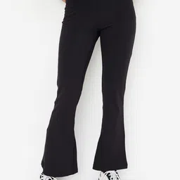 max High Rise Flared Ankle Length Tights-image-20