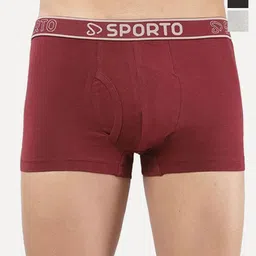 Sporto by Macho Men Pack Of 3 Short Trunks Sprto_M1022-B(1)-G(1)-M(1)-S-picture-4